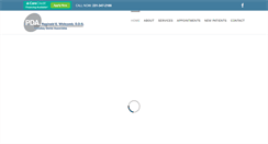 Desktop Screenshot of petoskeydental.com
